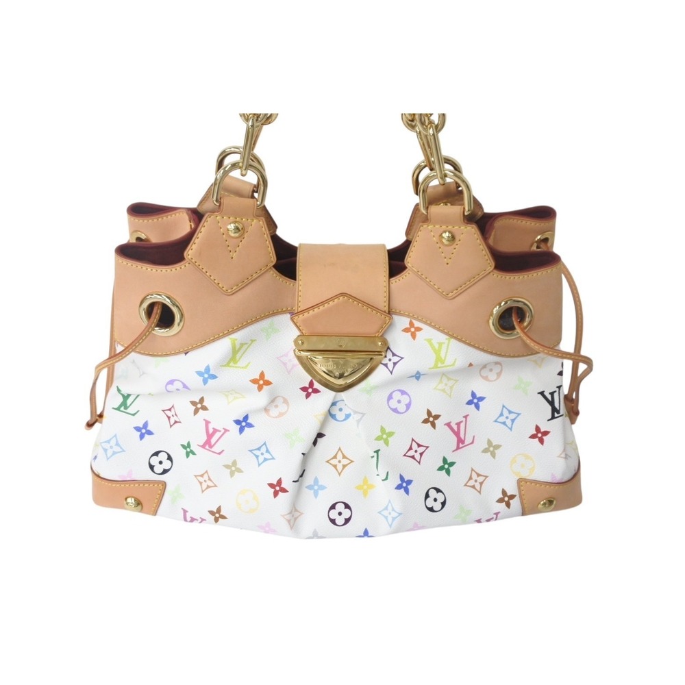 Louis Vuitton Ursula Bron Multicolor Multicolore Monogram Leather Handbag